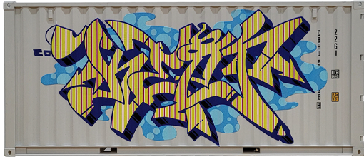 UV-printed urban art collectible featuring Keep 6, 12-inch scale model