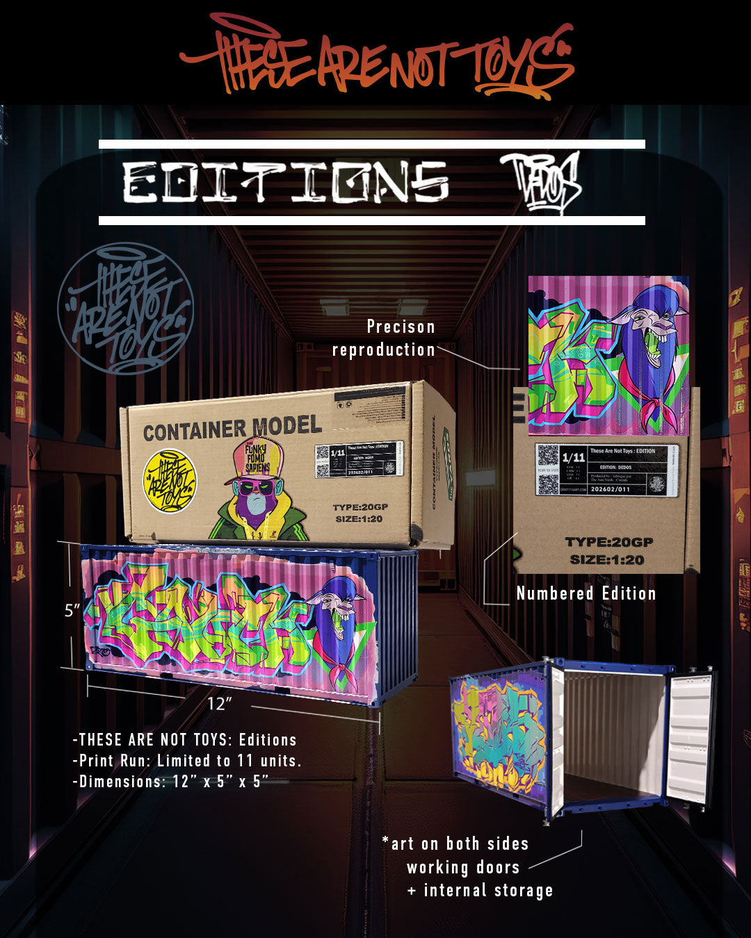 Edition: Dedos - These Are Not Toys