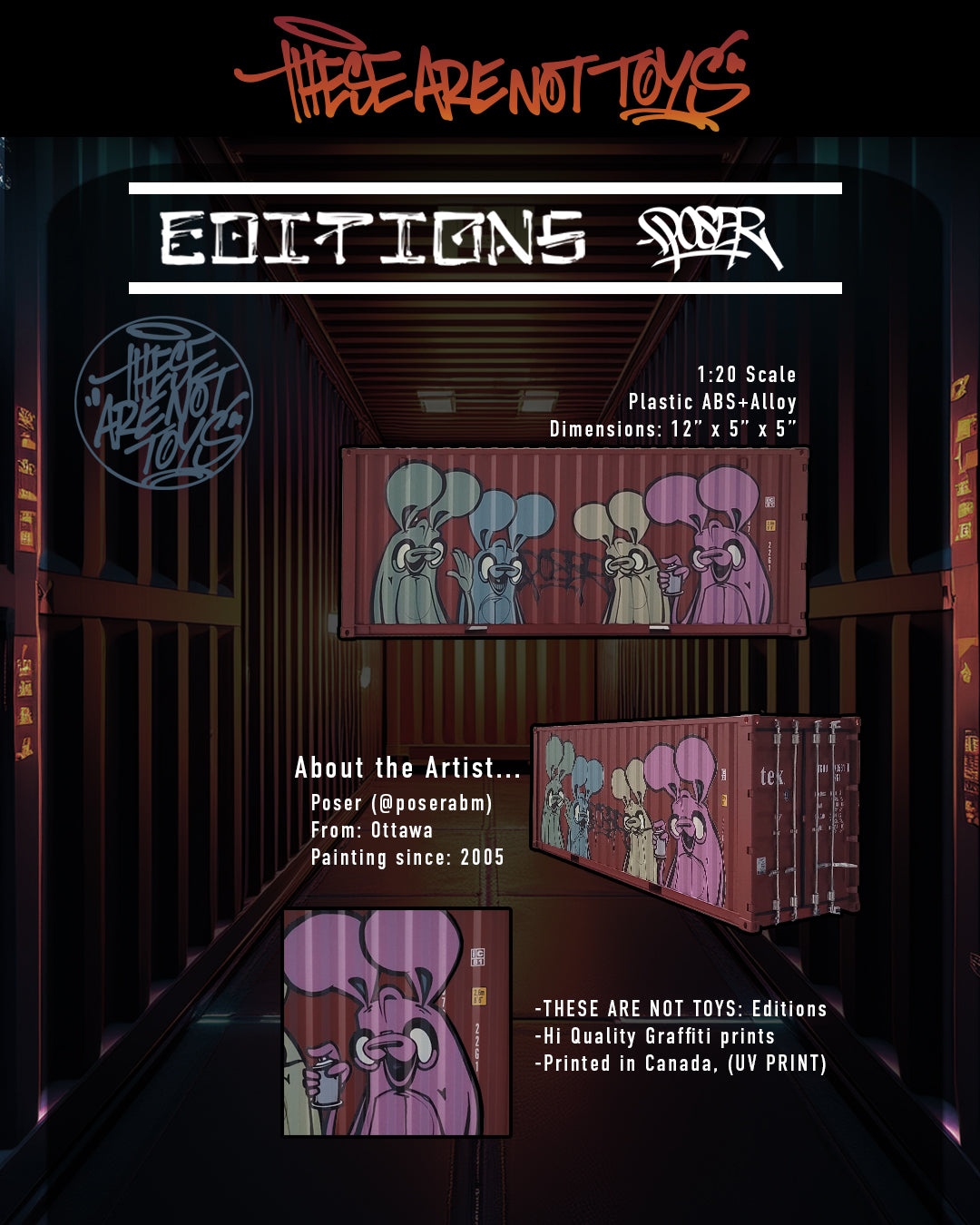 Edition: Poser - These Are Not Toys