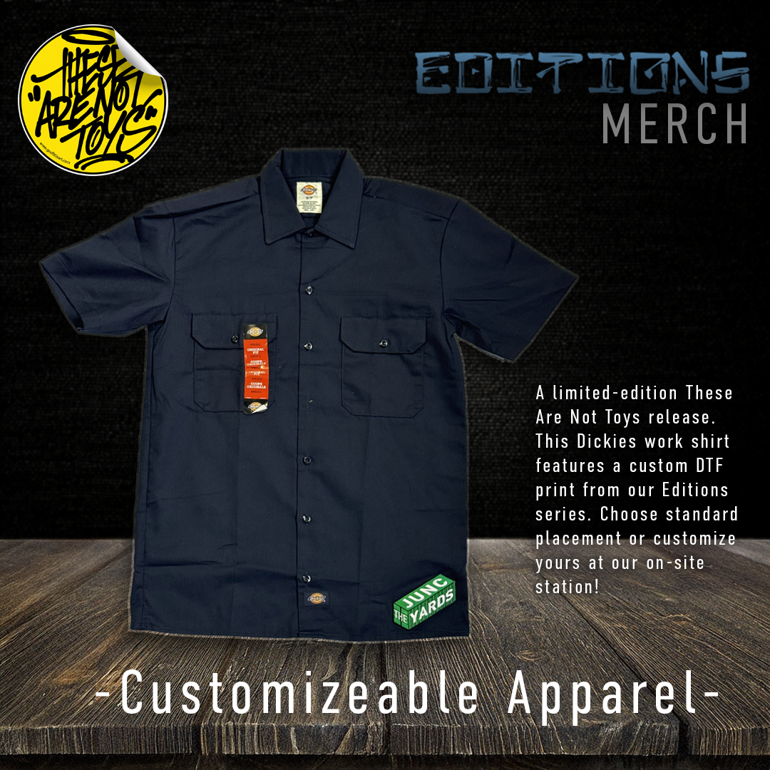 Editions: MERCH - Dickies 1574 Short Sleeve Work Shirt - These Are Not Toys