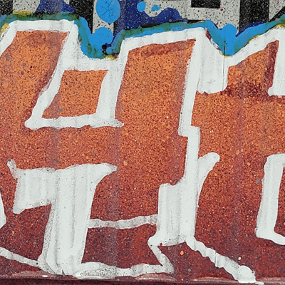 Close-up detail of Sight's gritty street bomb and funky letter style